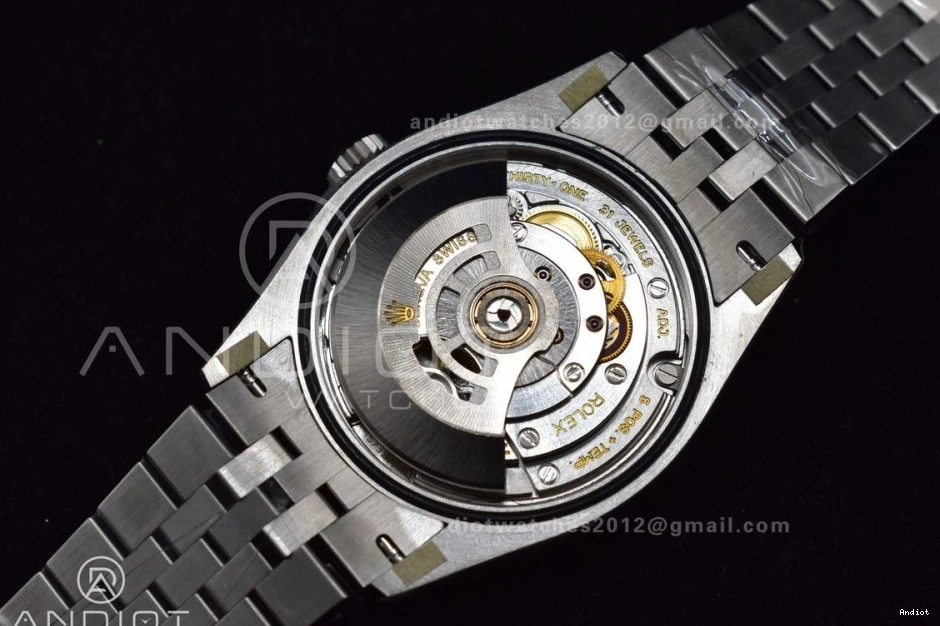 Steel VS3235 DateJust 36 Stick Black VSF 1:1 Best Dial 126234 Edition on Jubilee SS 904L Bracelet 1116